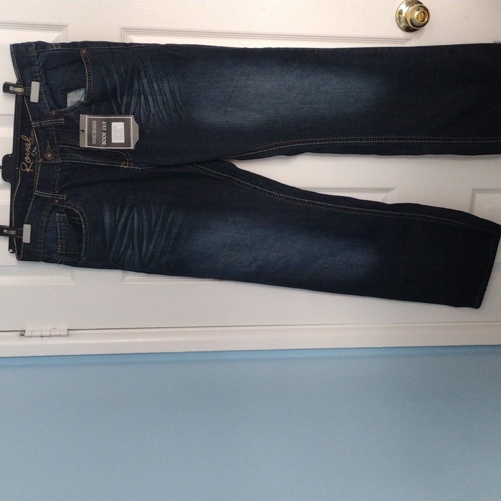 Royal premium jeans size waist 36inch long 30inch 77%cotton 23%polyester jeans